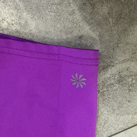 Athleta Sonar Purple Capri Leggings - Picture 4 of 4
